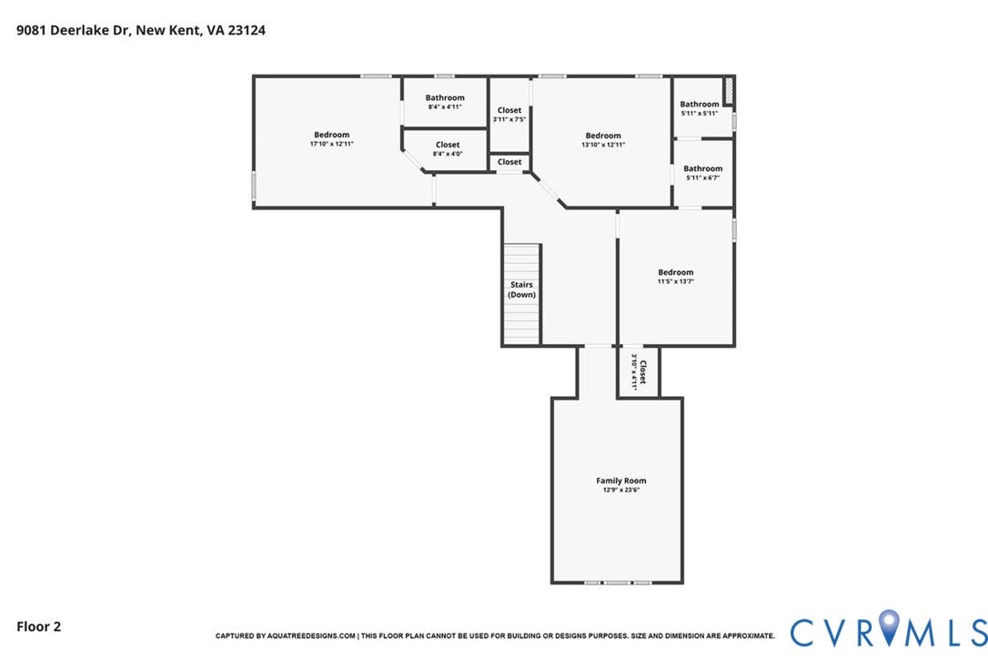 9081 Deerlake Drive, Charming, New Kent, VA 23124 Floor plan