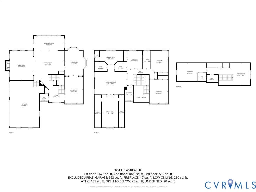 6100 Lilting Branch Way, Moseley, VA 23120 Floor plan