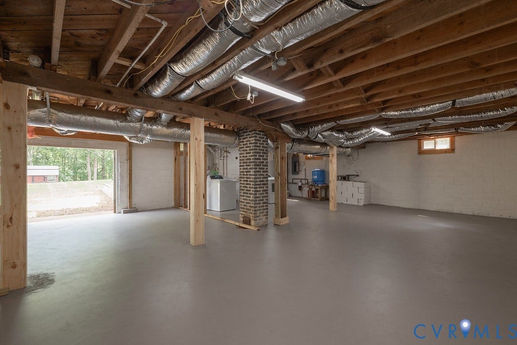 4808 River Road W Road, Goochland, VA 23063 Expansive basement, walkout.