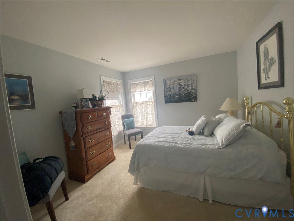 3267 Bayberry Lane, Goochland, VA 23063 Bedroom featuring neutral carpeting and light-colored walls