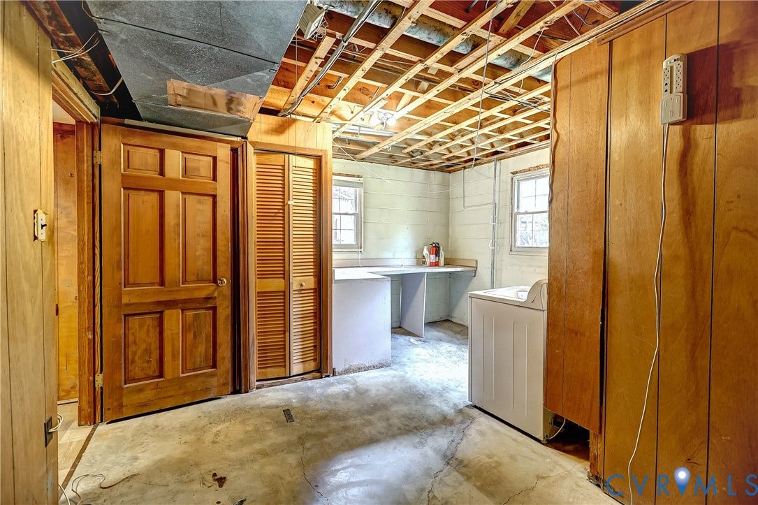 1533 Monmouth Drive, Henrico, VA 23238 Laundry/utility room on the lower.
