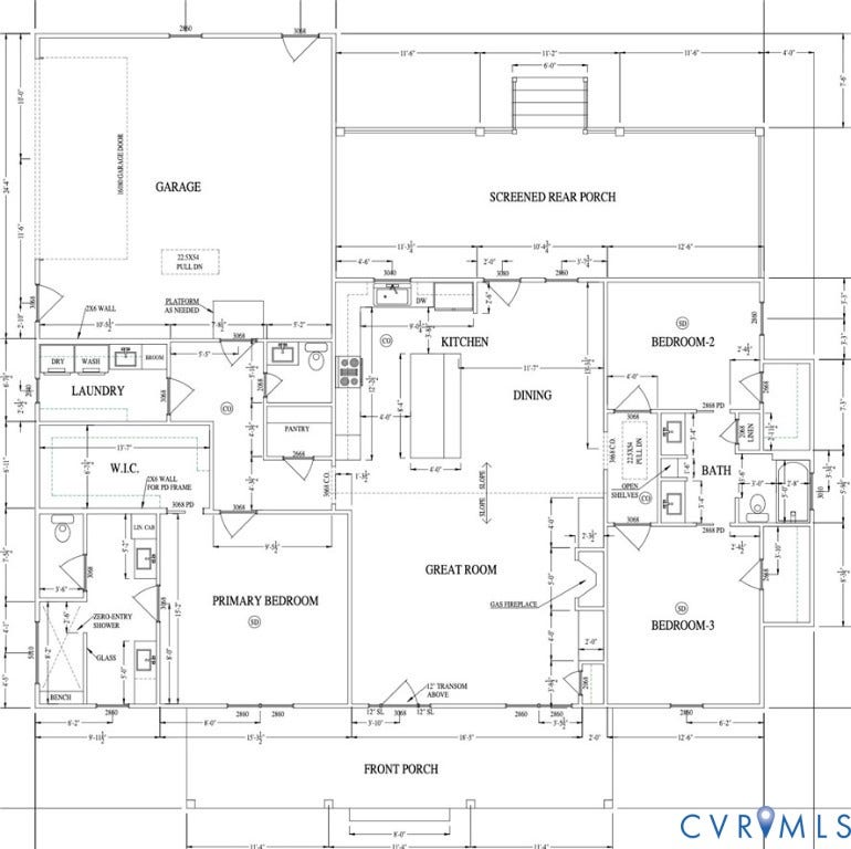Lot 2 West Chapel Drive, Holly Grove, Bumpass, VA 23024 Floor plan