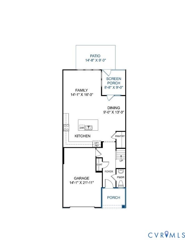 18764 Palisades Cove Trail, Palisades Cove, Moseley, VA 23120 First Floor