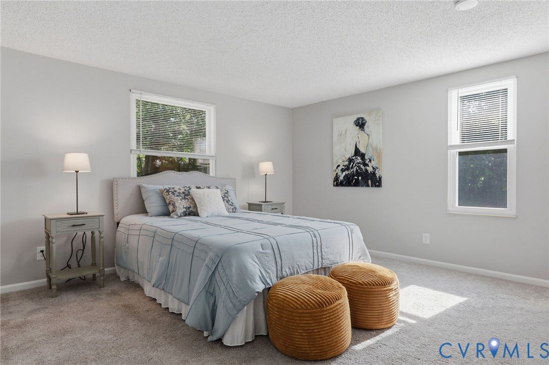 2460 Stembridge Court, #G, Richmond, VA 23238 Carpeted bedroom