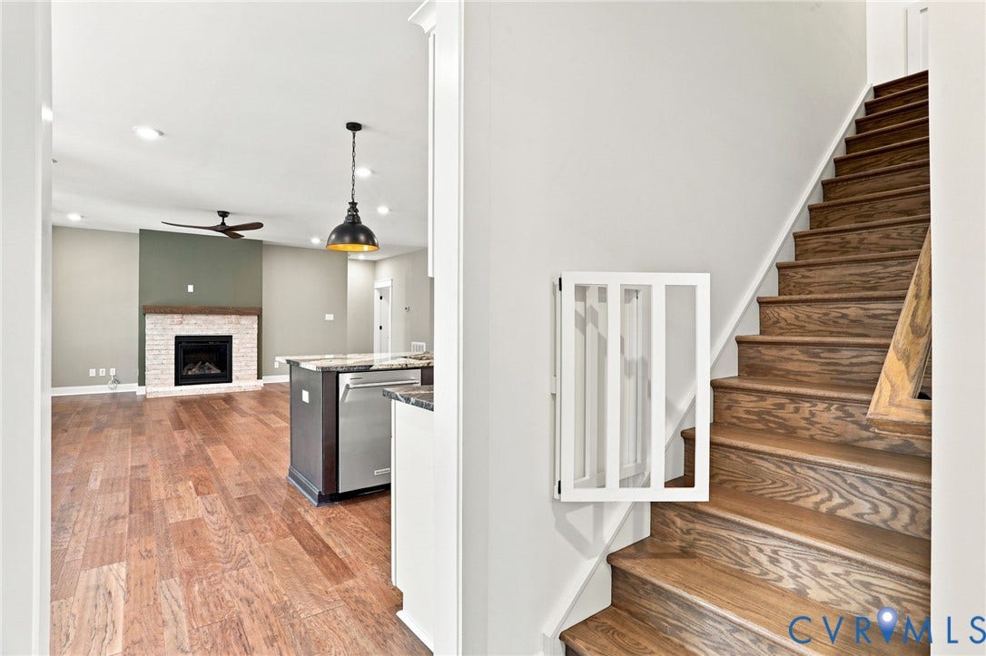 11206 Cypress Branch Lane, The Highlands, Chesterfield, VA 23838 Stairs to second level