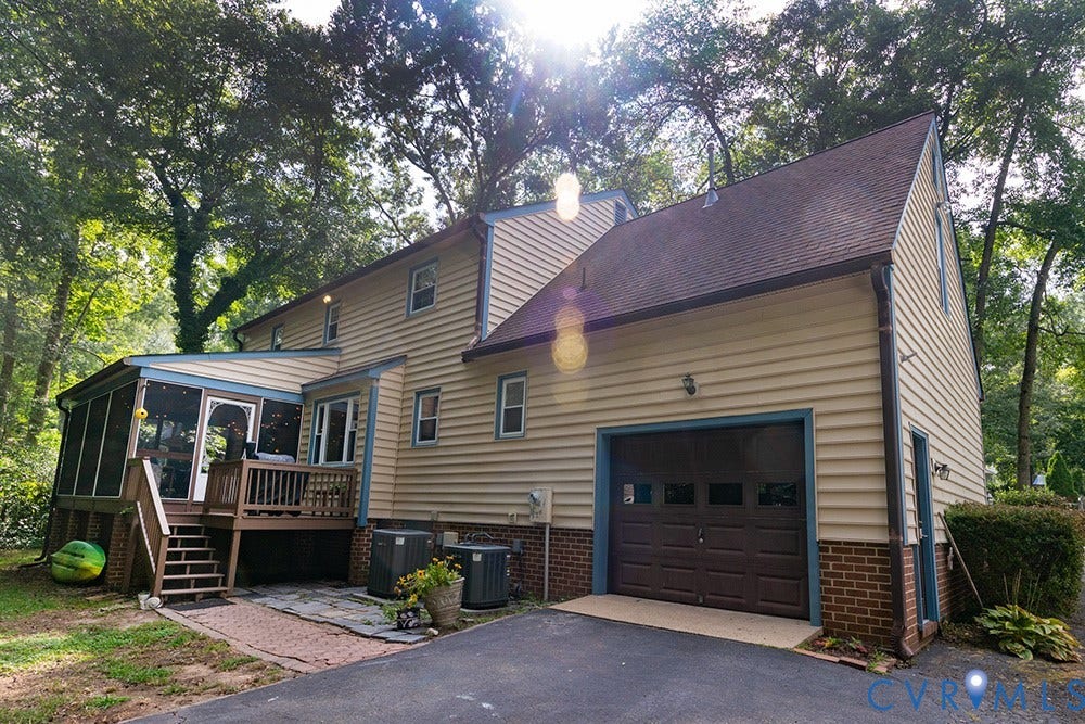 419 Rossmere Drive, Walton Park, Midlothian, VA 23114 Rear entry garage.