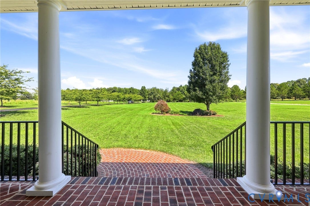 16225 Parrish Farms Road, Montpelier, VA 23192 Front Yard looking from front porch