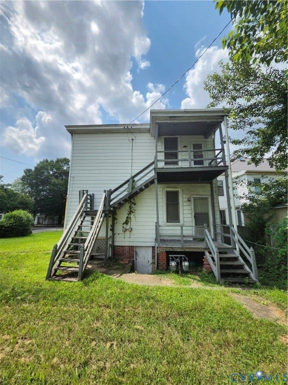 2101 Rose Avenue, Richmond, VA 23222 Separate Rear Porches
