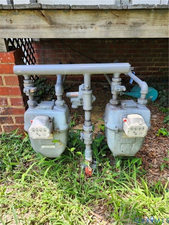 2101 Rose Avenue, Richmond, VA 23222 Separate Gas Meters