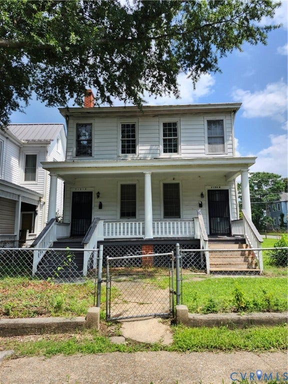 2101 Rose Avenue, Richmond, VA 23222 Left Side is Unit 1; Right Side is Unit 2