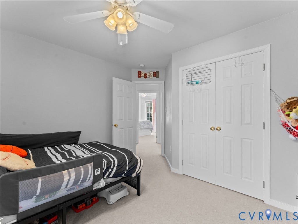 2606 Water Race Terrace, Watermill, Midlothian, VA 23112 Neutral wall tones with light-toned carpet flooring