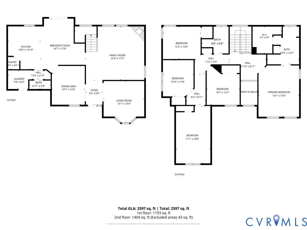 2606 Water Race Terrace, Watermill, Midlothian, VA 23112 Floor plan