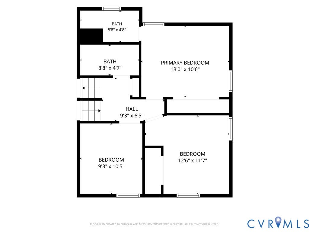 8318 Lydell Drive, Henrico, VA 23228 Floor plan
