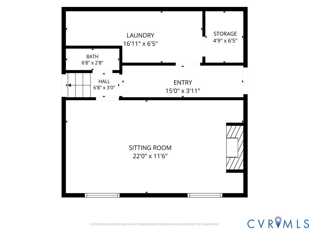 8318 Lydell Drive, Henrico, VA 23228 Floor plan