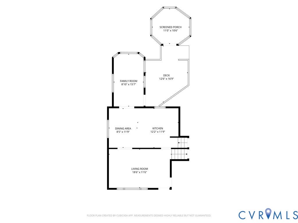 8318 Lydell Drive, Henrico, VA 23228 Floor plan