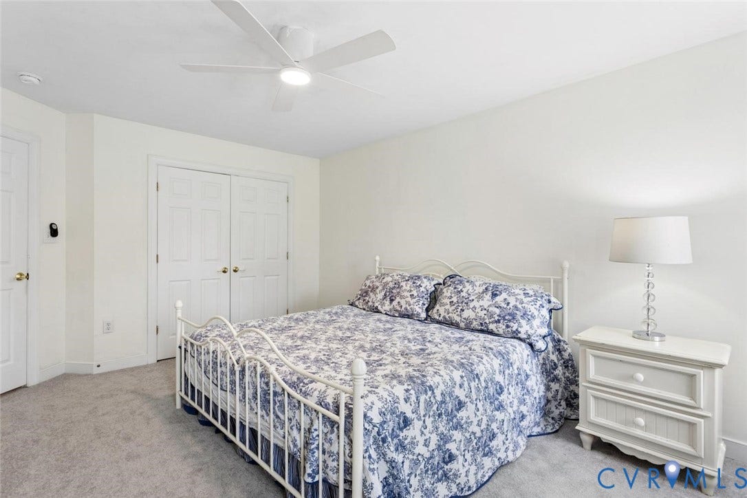 6001 Olde Hartley Place, Glen Allen, VA 23060 Recessed lighting, ceiling fan, and carpeted flooring