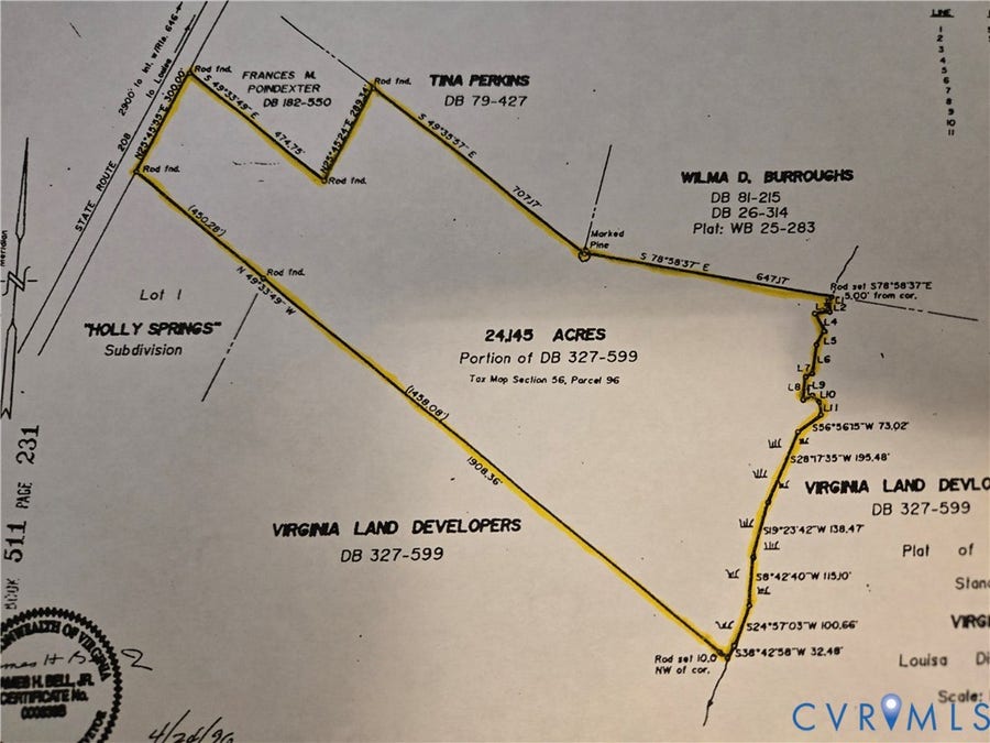 Property photo for 000 Courthouse Road, Louisa, VA