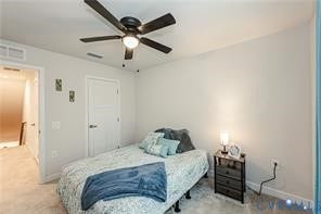 7225 Lyon Taylor Lane, The Groves At New Kent, New Kent, VA 23124 Neutral wall palette featuring an overhead ceiling fan with integrated lighting