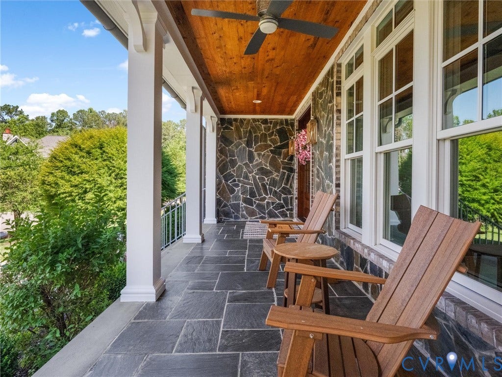 2337 Cheverton Lane, Hallsley, Midlothian, VA 23112 Large wrap around porch