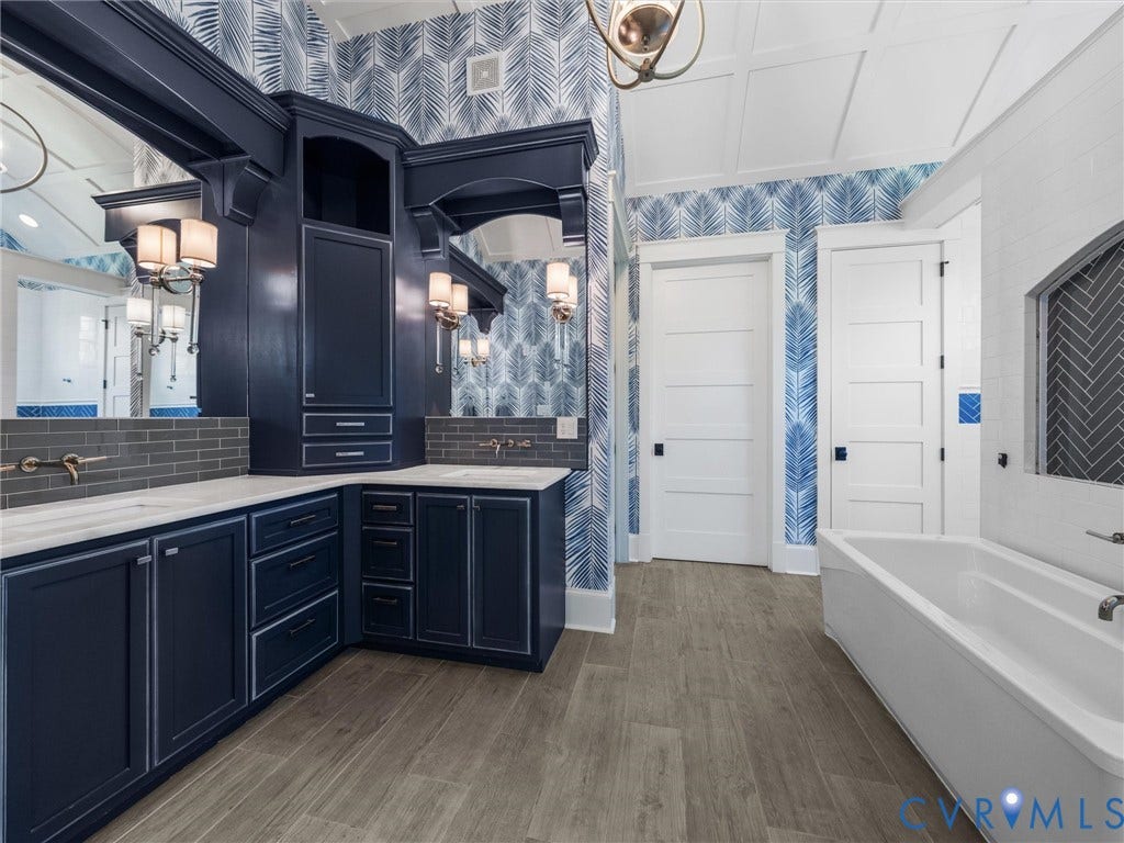 2337 Cheverton Lane, Hallsley, Midlothian, VA 23112 Primary bathroom w/ heated floors