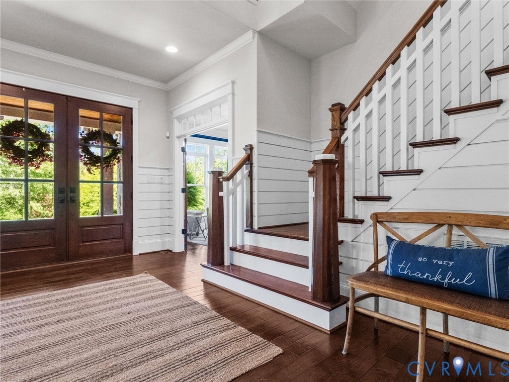 2337 Cheverton Lane, Hallsley, Midlothian, VA 23112 Front staircase