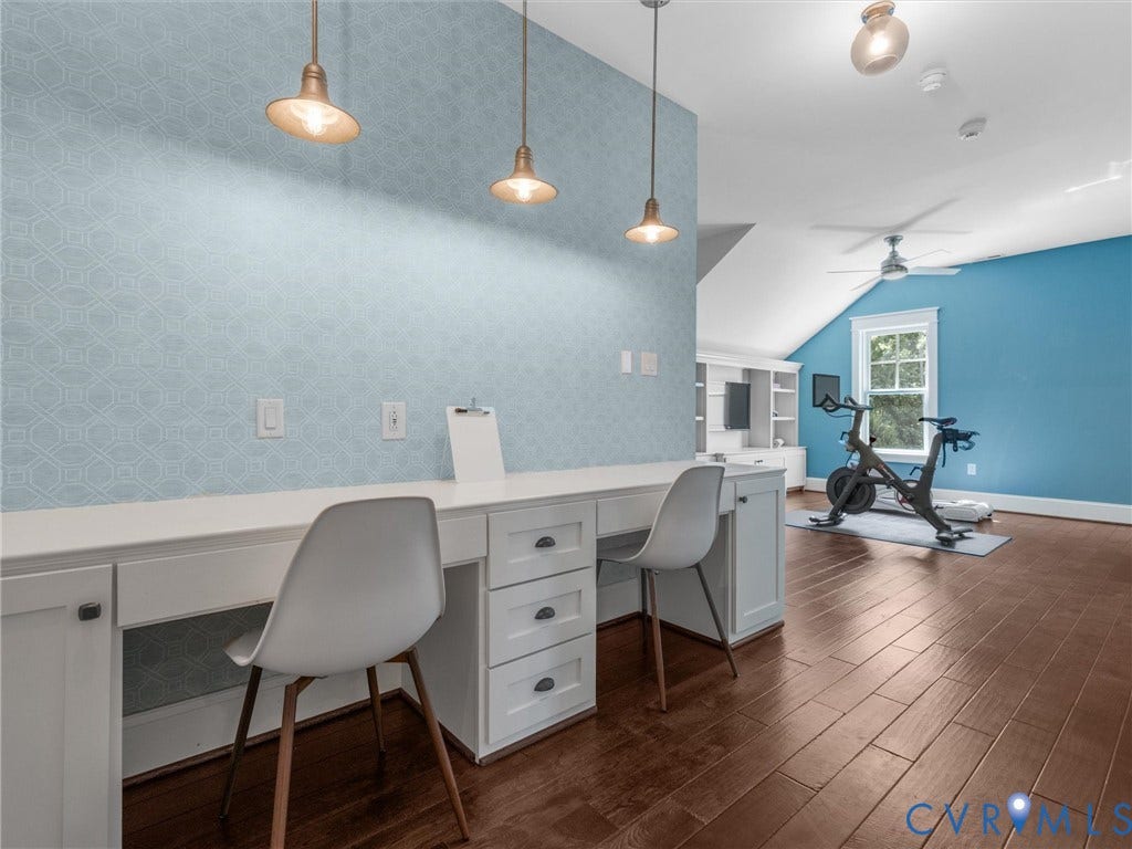 2337 Cheverton Lane, Hallsley, Midlothian, VA 23112 Built in office/desk area on 2nd floor