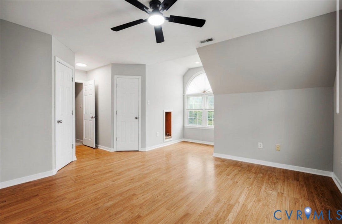 2912 Appleford Drive, Longmeadow, Chester, VA 23831 Wood-finish flooring with white trim