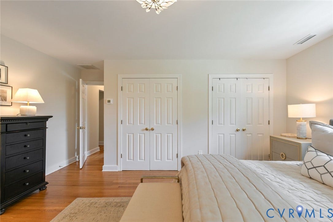 14 Libbie Avenue, Libbie/Grove, Richmond, VA 23226 Hardwood flooring and light-toned walls define this interior space