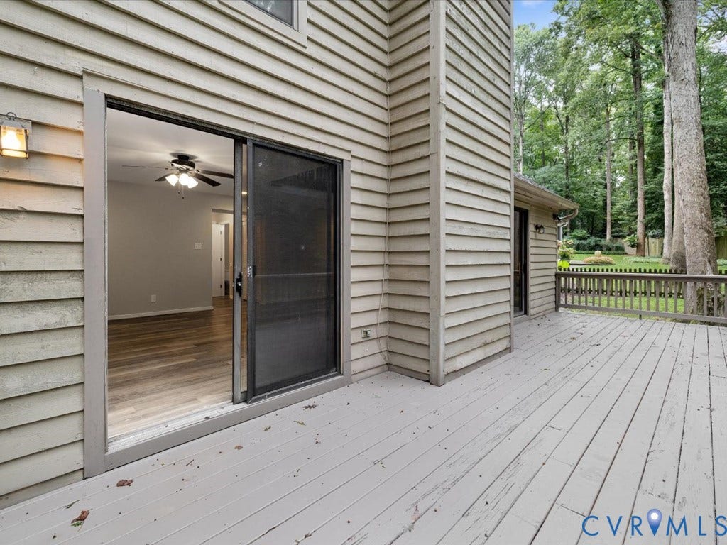508 Smoketree Place, Chesterfield, VA 23236 Spacious deck