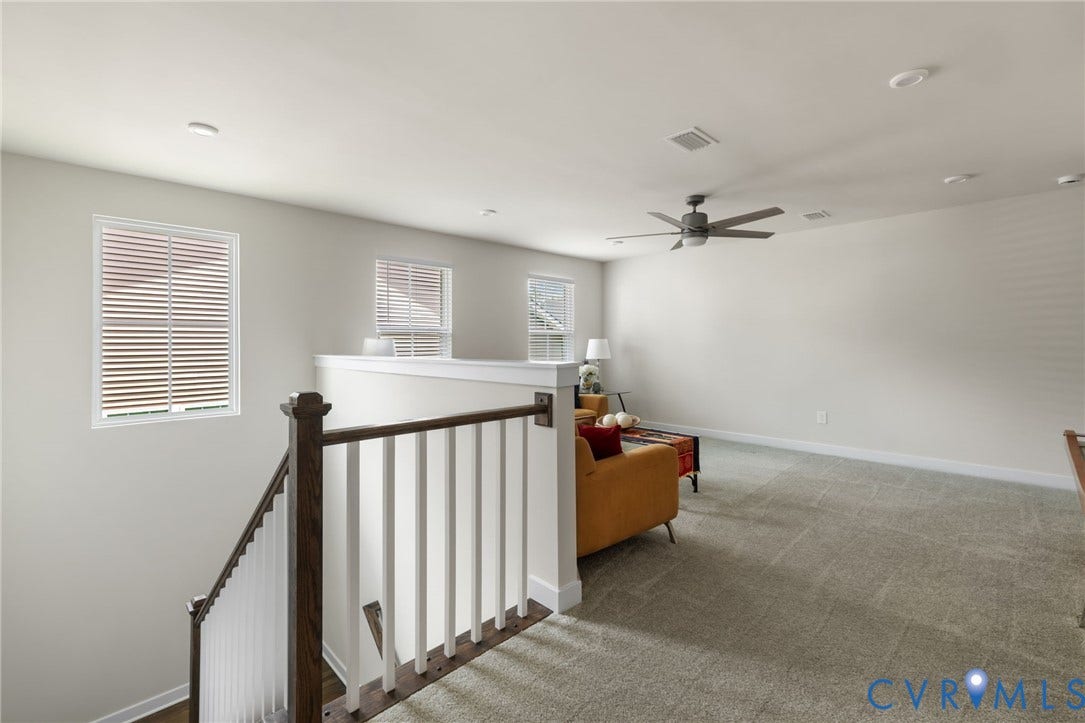 6249 Deer Summit Court, Charleston Club, Moseley, VA 23120 Second floor living area/flex space
