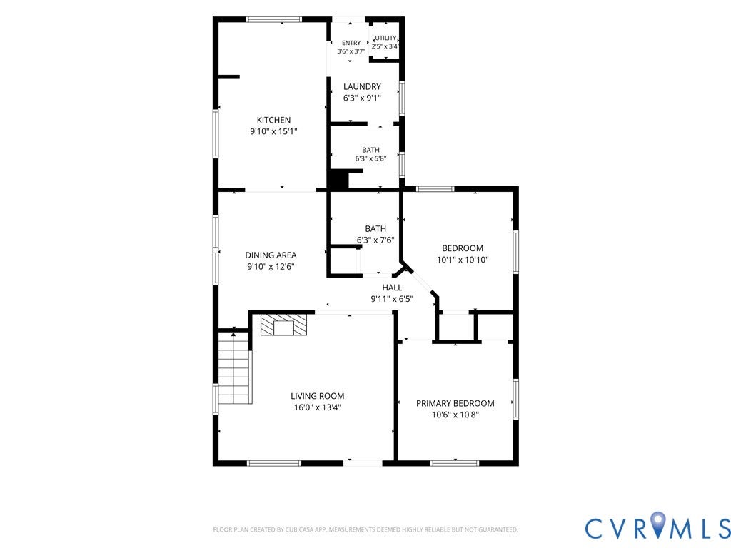 3633 Darbytown Court, Henrico, VA 23231 Floor plan