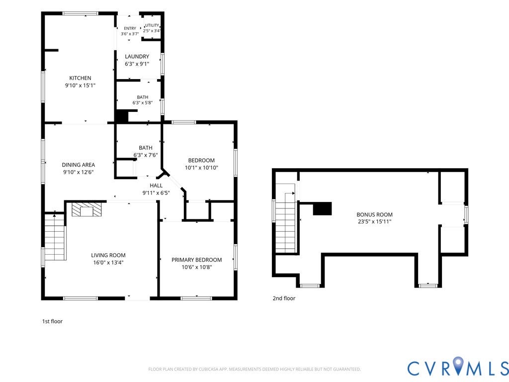 3633 Darbytown Court, Henrico, VA 23231 Floor plan
