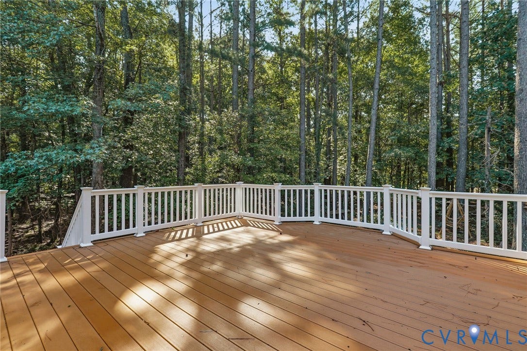 7618 Hampton Green Drive, Chesterfield, VA 23832 Composite wood deck and vinyl railings