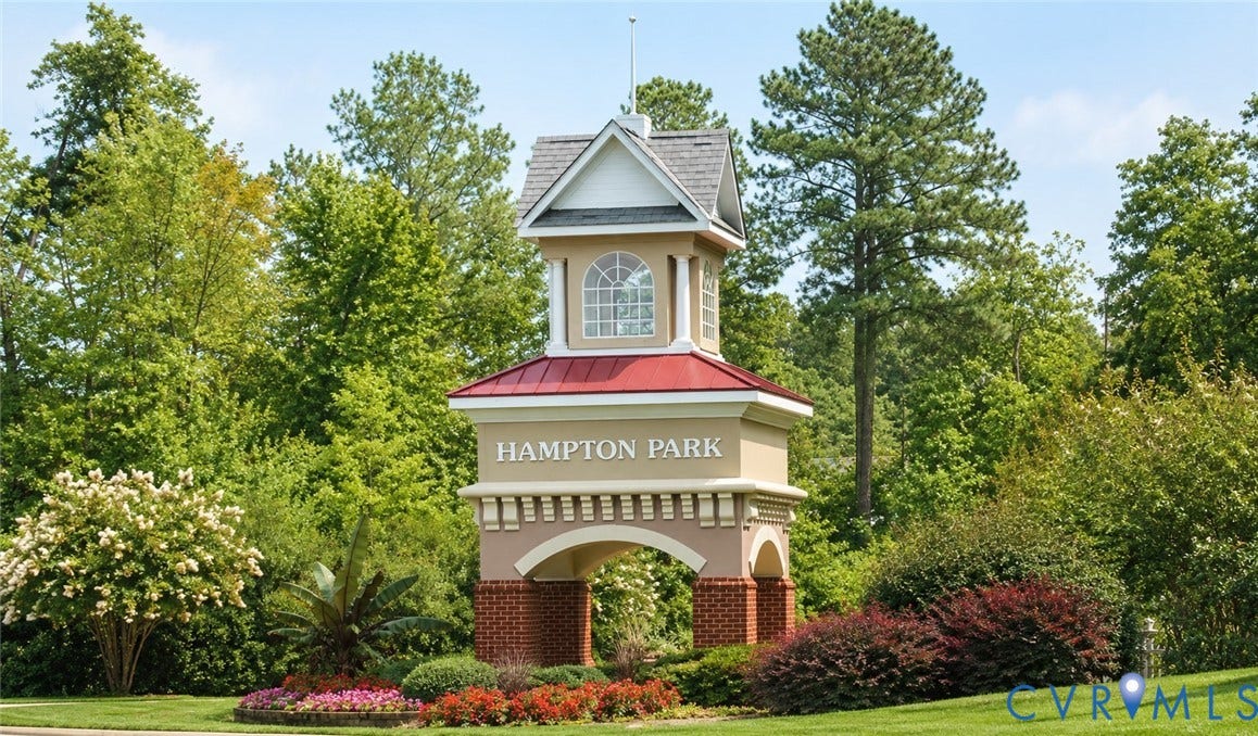 7618 Hampton Green Drive, Chesterfield, VA 23832 Neighborhood Main Entrance