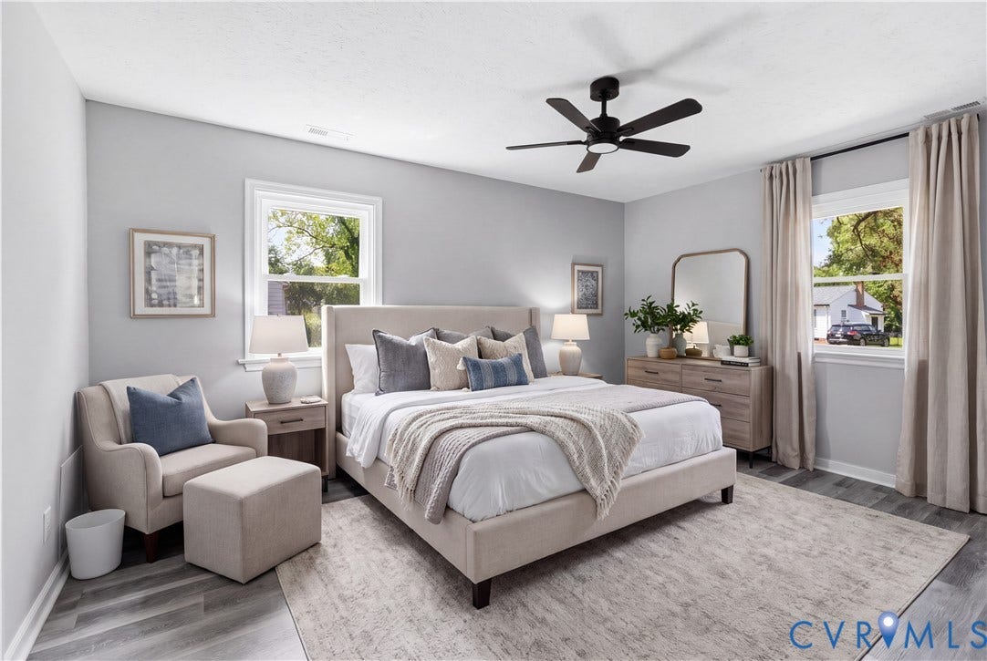 6110 Overland Drive, Henrico, VA 23231 CEILING FAN, NEW WINDOWS