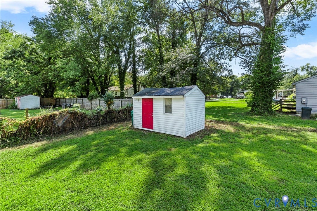 6110 Overland Drive, Henrico, VA 23231 DETACHED SHED