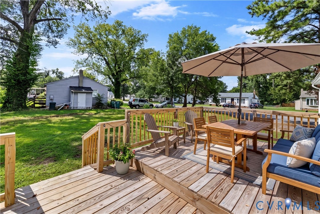 6110 Overland Drive, Henrico, VA 23231 NEW MULTI-LEVEL DECK