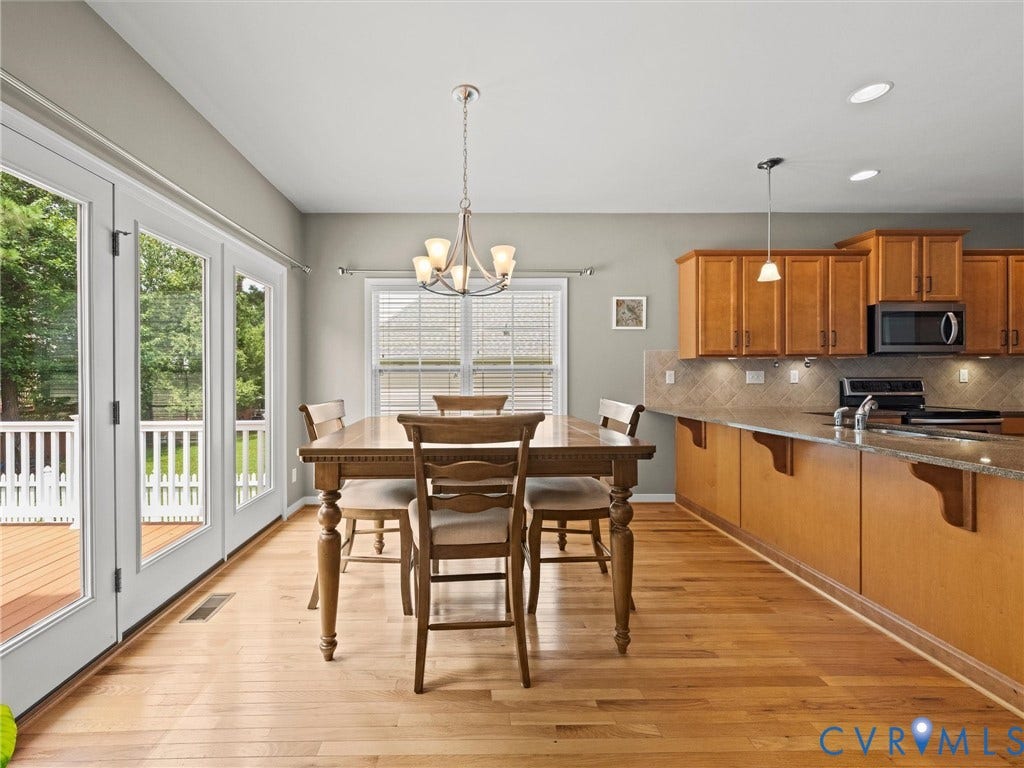 11000 Collington Drive, Tealby Court At Collington, Midlothian, VA 23112 lovely morning room area