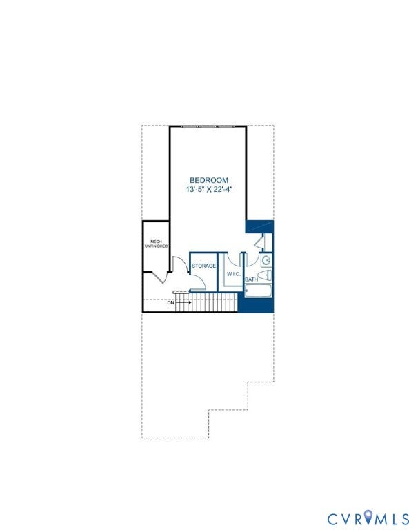 10944 Rushing Rapids Lane, River Mill Townhomes, Glen Allen, VA 23059 Third Floor