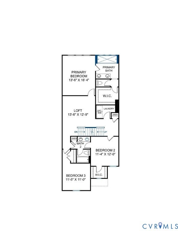 10944 Rushing Rapids Lane, River Mill Townhomes, Glen Allen, VA 23059 Second Floor
