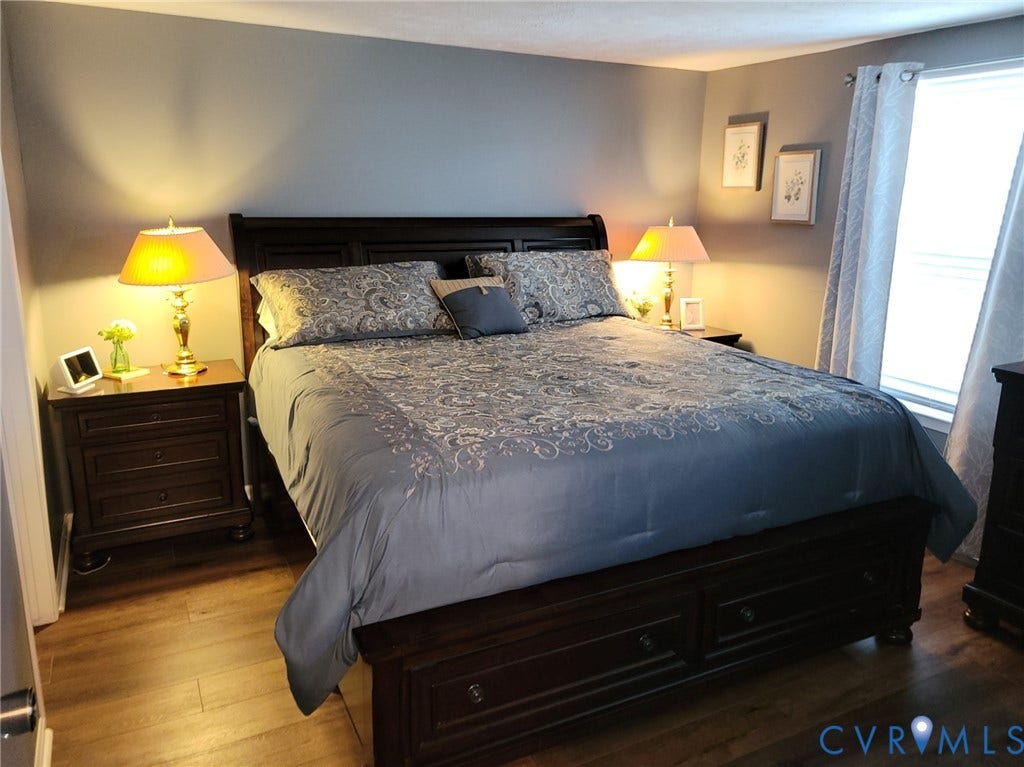 4900 Finnegan Court, Henrico, VA 23228 Oversized Bedroom featuring LVP flooring