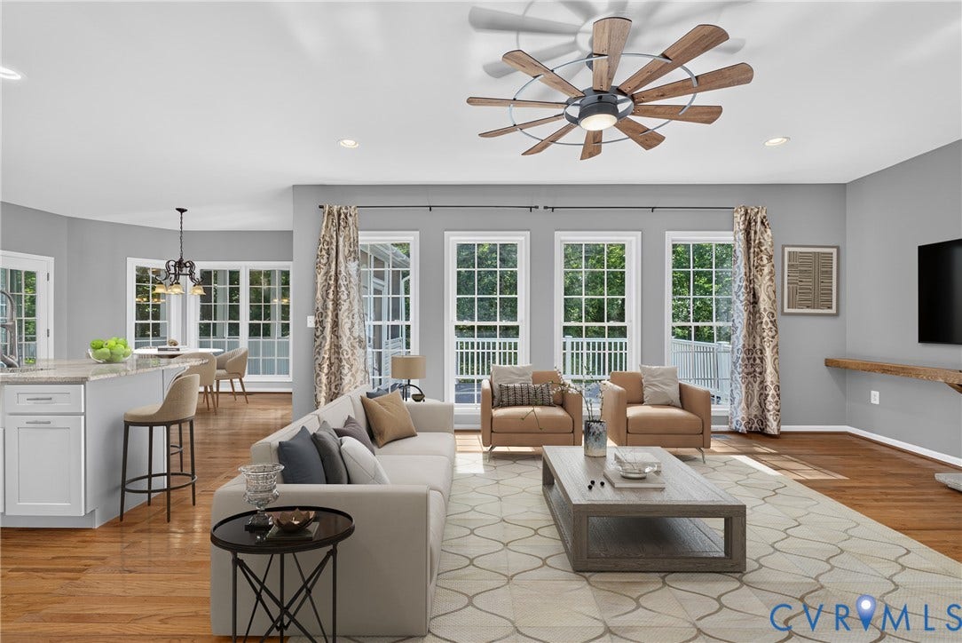 381 Shorewood Drive, Shorewood, Mineral, VA 23117 Virtually staged
