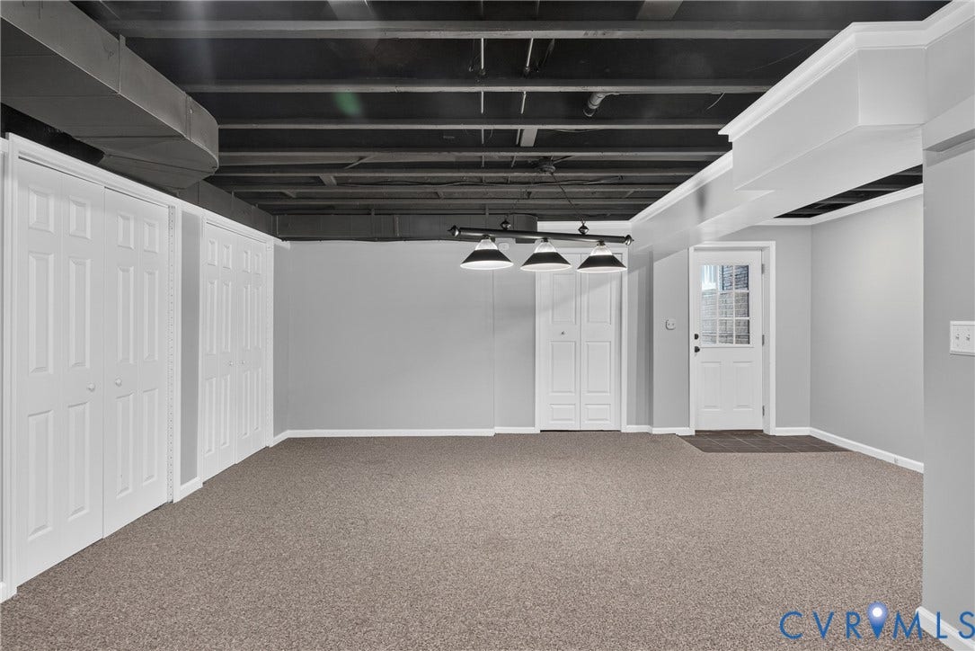 381 Shorewood Drive, Shorewood, Mineral, VA 23117 Spacious room featuring light grey walls and neutral-toned carpeting
