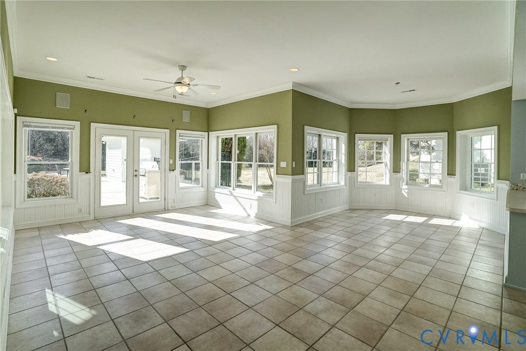 721 Meadow View Ridge, The Meadows At Joe Brooke Farm, Manakin Sabot, VA 23103 Lower level Family Room and Dining Area