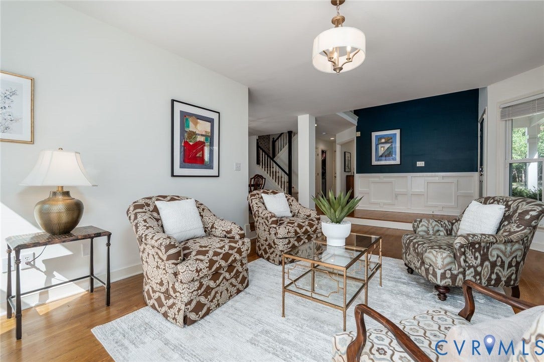 1719 Logwood Circle, Henrico, VA 23238 Great room: Opens to foyer, dining room and the deck