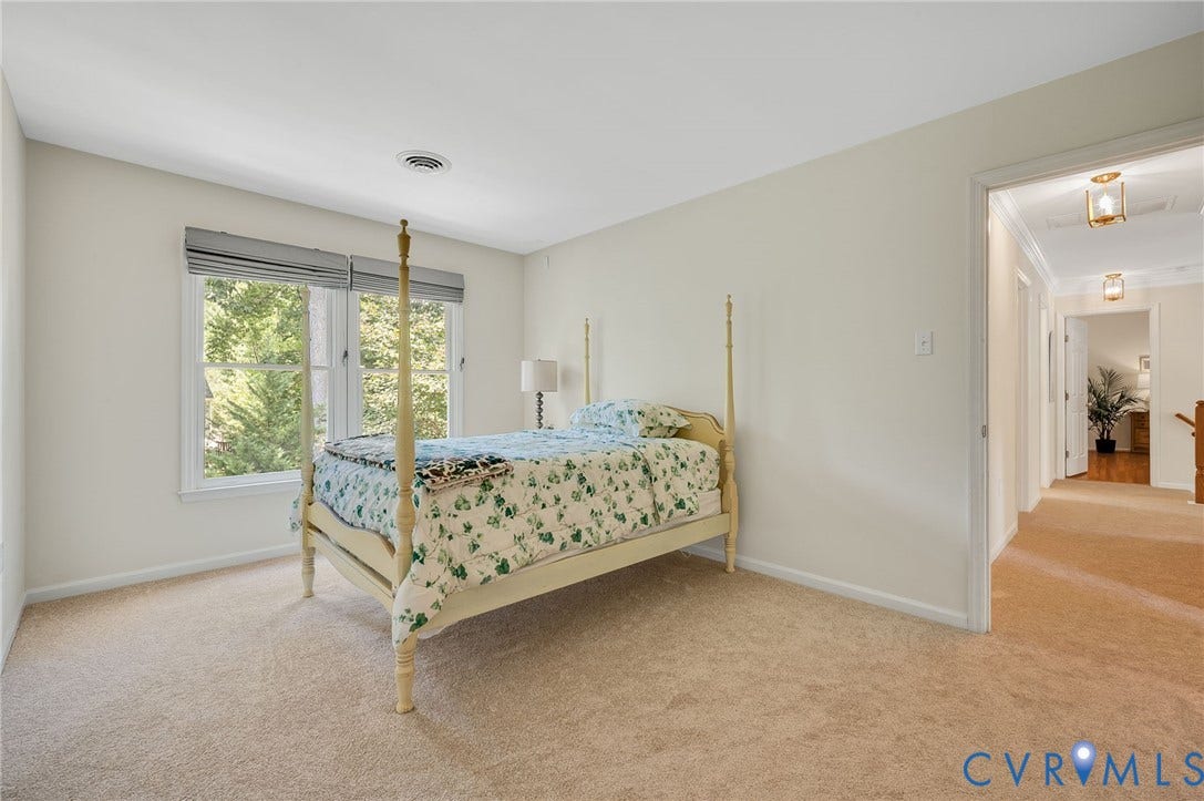 3704 Milbrier Place, Henrico, VA 23233 Wall-to-wall carpeting with light-toned walls and dual pane windows