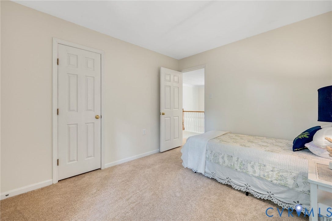 3704 Milbrier Place, Henrico, VA 23233 Neutral wall color with carpeted flooring