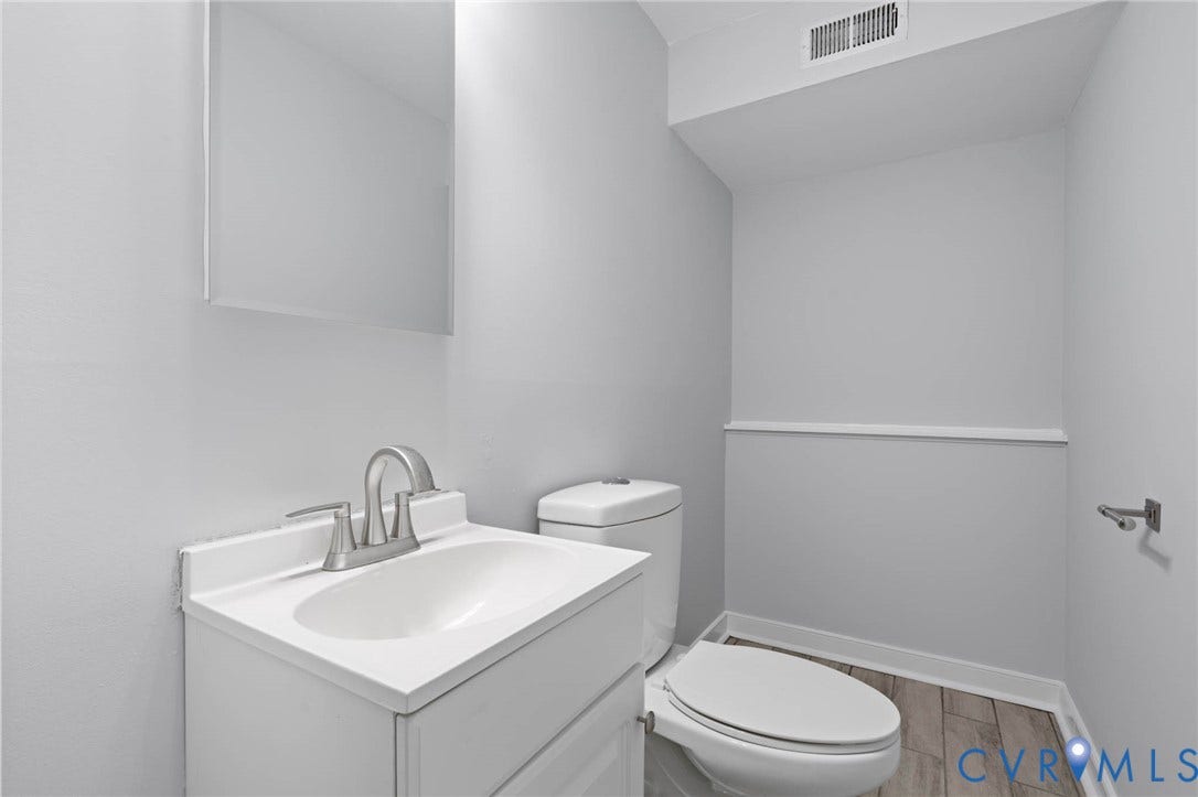 1018 Arch Hill Drive, North Chesterfield, VA 23236 Powder Room lower level