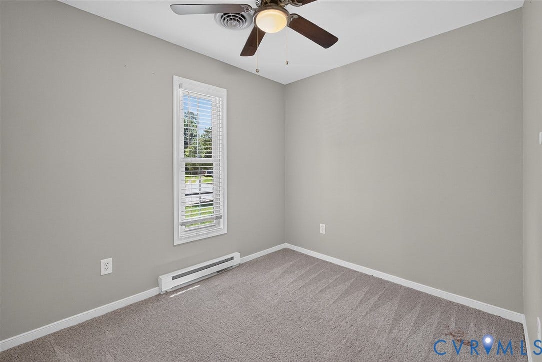 6302 Phobus Court, Richmond, VA 23234 Room featuring neutral gray walls and gray carpet flooring