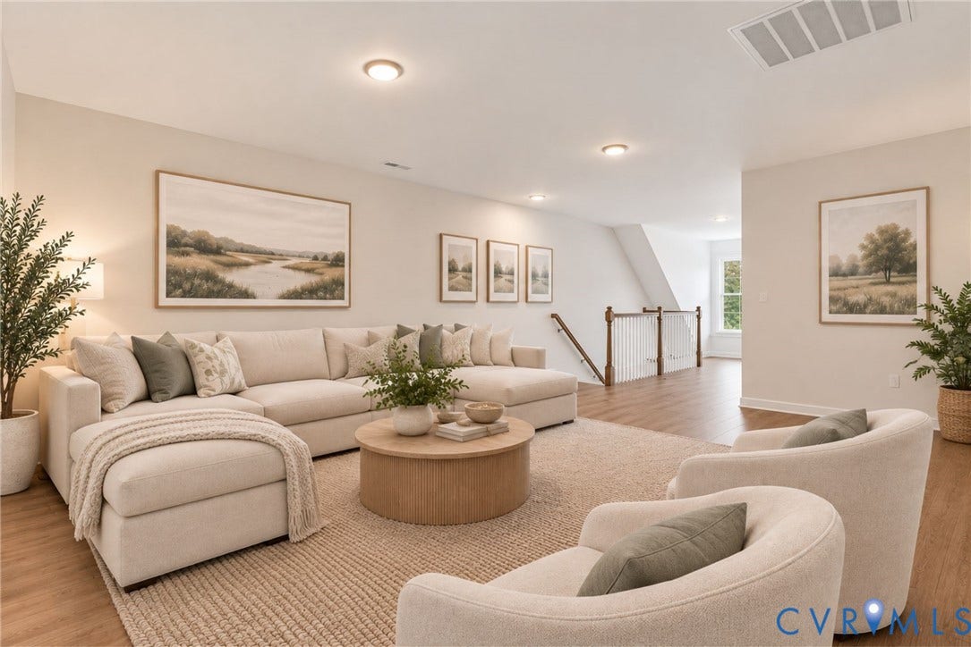 Virtually Staged Loft